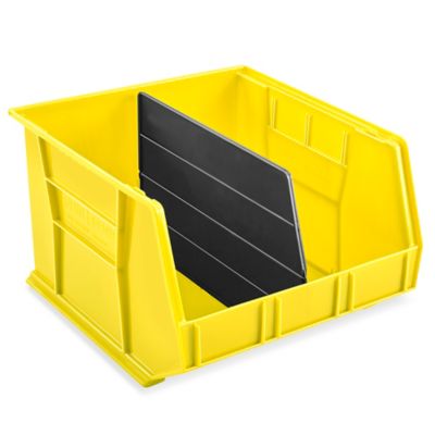 Giant Plastic Stackable Bin Windows - 16 1/2 x 12 1/2 S-24872 - Uline