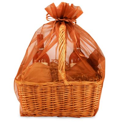 Organza Fabric Bags - 22 1/2 x 25", Copper S-12430COP