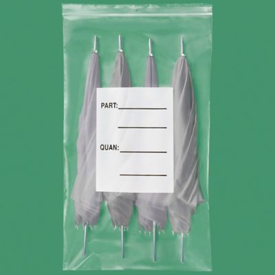 14 x 24" Reclosable Parts Bags - Hang Hole S-12440