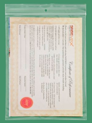 8 x 10" 2 Mil Reclosable Bags - Hang Hole S-12441