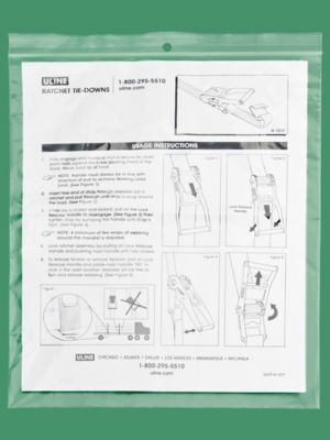 Sacs refermables – 1,5 mil, 16 x 20 po S-10612 - Uline