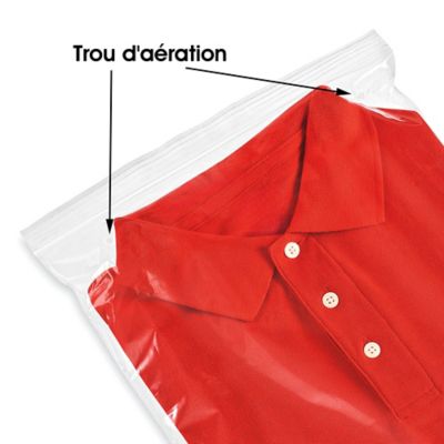 12 x 15" 2 Mil Reclosable Vent Hole Bags S-12450