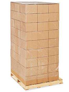 44 x 36 x 96" 2 Mil Clear Pallet Covers S-12483