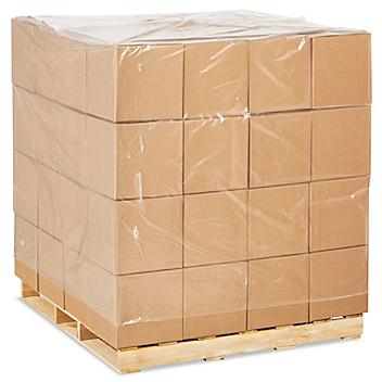 51 x 49 x 73" 2 Mil Clear Pallet Covers S-12485