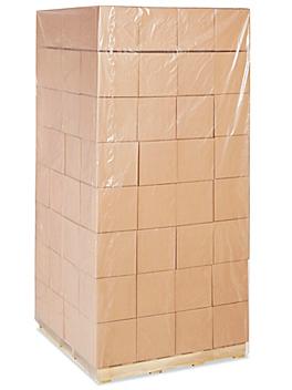 52 x 48 x 130" 3 Mil Clear Pallet Covers S-12486