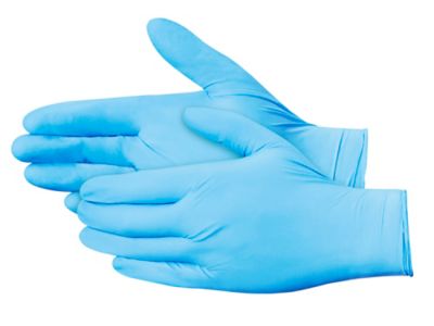 Gants en nitrile bleus KleenGuard® G10 2PRO™ 54421 - Gants jetables  résistants - 10 boîtes de 100 gants EPI bleus, S (1 000 pièces au total)