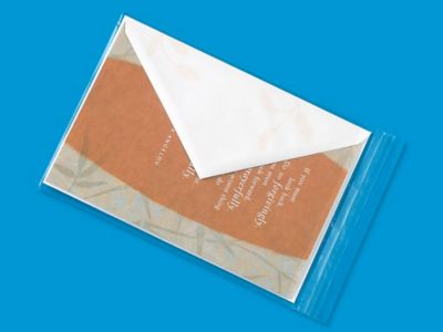 Resealable Polypropylene Bags - 1.5 Mil, 6 x 8" S-12494