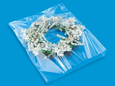 Flat Polypropylene Bags - 1.5 Mil, 24 x 30" S-12502