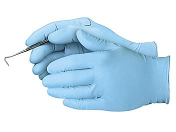 Uline Exam Grade Nitrile Gloves - Powder-Free, Medium S-12549M