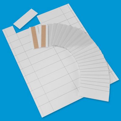 Label Holders and Inserts for Stackable Bins - 3 x 1