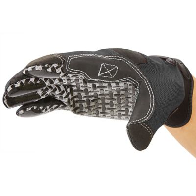 Uline Super Gription® Flex Latex Coated Gloves - Black, Large S-15333BL-L -  Uline