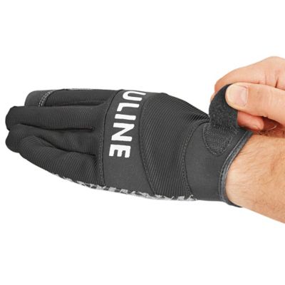 String Knit Gloves - Men's S-7891M - Uline