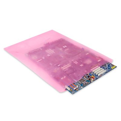 24 x 10 x 36 Anti-Static Gusseted Poly Liner - Pink Tinted (2 mil) - GBE  Packaging Supplies - Wholesale Packaging, Boxes, Mailers, Bubble, Poly Bags  - Product Packaging Supplies