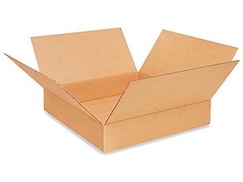 Boîtes de carton ondulé S-12606 – 22 x 22 x 4 po