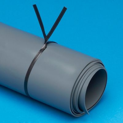 Plastic Pre-Cut Twist Ties - 12", Black S-1261BL