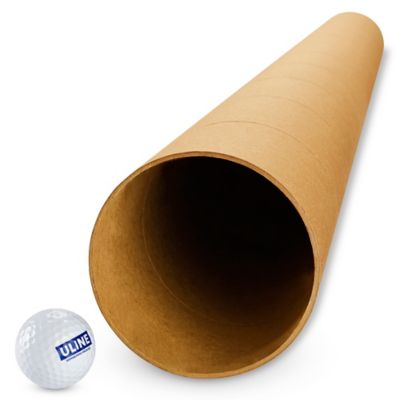Proline 2 X 20 Kraft Heavy-Duty Mailing Shipping Tubes with Caps