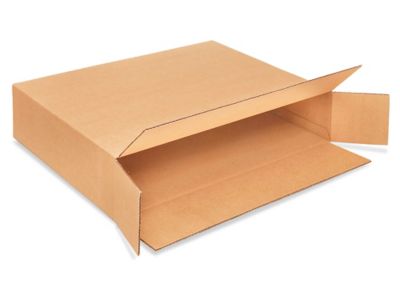 TOTALPACK® 24 x 18 x 18 Single Wall Corrugated Laydown Boxes 15 Units