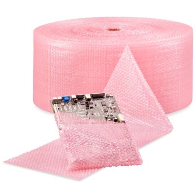 Anti-Static Industrial Bubble Roll - 3/16", 12" x 750', Non-Perforated S-1266