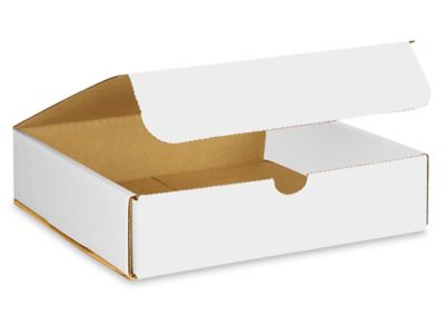 8 x 8 x 2" White Indestructo Mailers S-12662