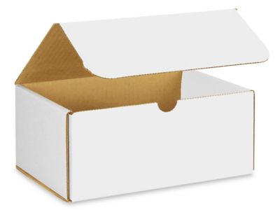 9 x 6 x 4" White Indestructo Mailers S-12663