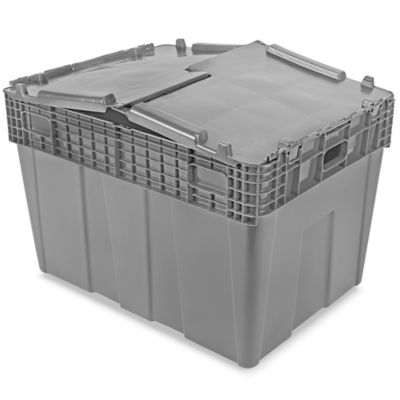 Brute® Totes - 28 x 17 x 15, Gray S-22736GR - Uline