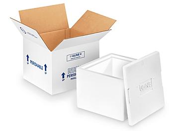 Insulated Foam Shipping Kit - 9 1/4 x 9 1/4 x 7" S-12682