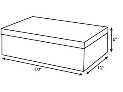 Boîtes à chapeau/couronne – 12 x 12 x 6 po S-7979 - Uline