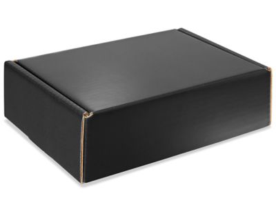 Colored Mailers - 9 x 6 1/2 x 2 3/4", Black S-12694BL