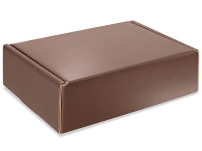 Colored Mailers - 9 x 6 1/2 x 2 3/4", Chocolate S-12694CHOC