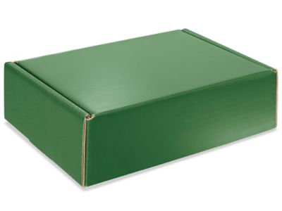 Colored Mailers - 9 x 6 1/2 x 2 3/4", Green S-12694G