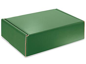 Colored Mailers - 9 x 6 1/2 x 2 3/4", Green S-12694G