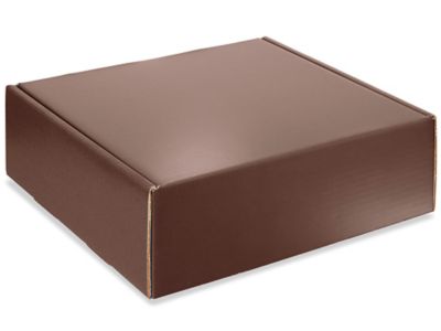 Colored Mailers - 12 x 12 x 4", Chocolate S-12696CHOC