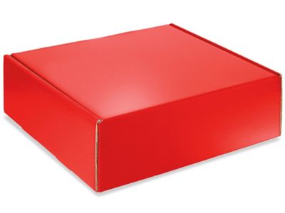 Colored Mailers - 12 x 12 x 4", Red S-12696R