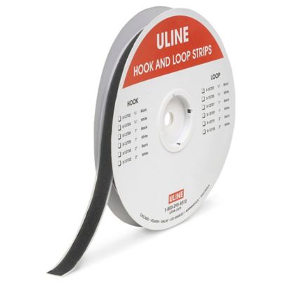 Tape Strips - Loop, Black, 3/4" x 75' S-12723