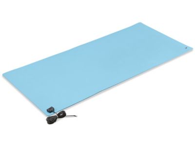 Anti-Static 2-Layer Rubber ESD Table Mat, .80 Thick, 33' roll