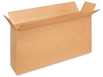 S-12773 – Boîtes de carton ondulé à ouverture latérale et rabat complet – 48 x 8 x 24 po, 275 lb
