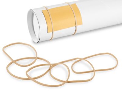 Elastic Bands Natural 25 lb. #12 1-5/8 x 1/15 50000/cs -  -  Packaging Supplies