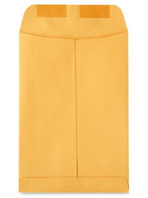 Gummed Envelopes - Kraft, 6 1/2 x 9 1/2" S-12794