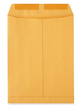 Gummed Envelopes - Kraft, 9 1/2 x 12 1/2" S-12795