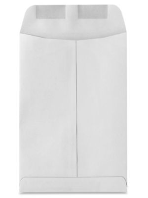 Gummed Envelopes - White, 6 1/2 x 9 1/2" S-12796