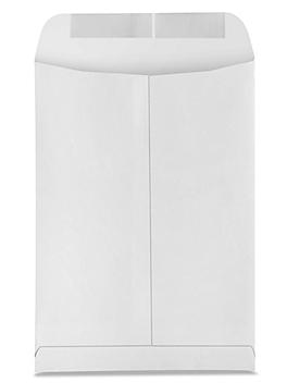 Gummed Envelopes - White, 7 1/2 x 10 1/2" S-12797