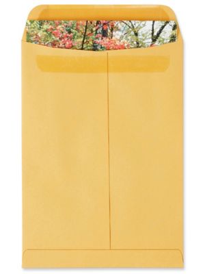 Redi-Seal Envelopes - Kraft, 7 1/2 x 10 1/2" S-12799