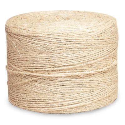 Sisal Twine - 1-Ply - ULINE - Box of 3,000 Feet - S-12843