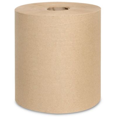 Uline – Rouleaux de serviettes en papier kraft – 8 po x 800 pi S-12849 -  Uline