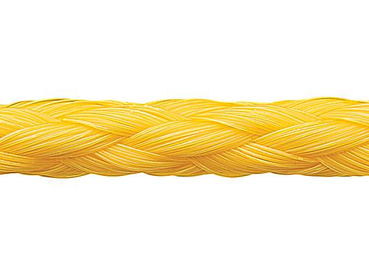 Corde en polypropylène torsadée – 3/8 po x 600 pi, jaune S-12864Y - Uline