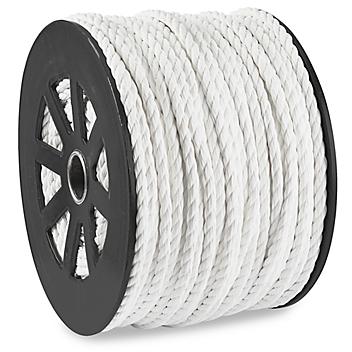 Twisted Polypropylene Rope - 1/2" x 600', White S-12865W
