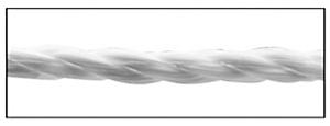 Cuerda de Polipropileno Torcido - 1 x 600', Amarilla S-17658Y - Uline