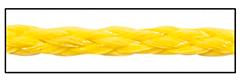 Twisted Polypropylene Rope - 1/2 x 600', Yellow S-12865Y - Uline