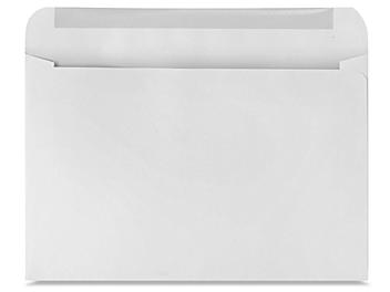Booklet Gummed Envelopes - White, 9 x 6" S-12870