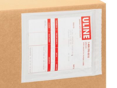 Snap Closure Vinyl Envelopes - 4 x 6 S-22350 - Uline